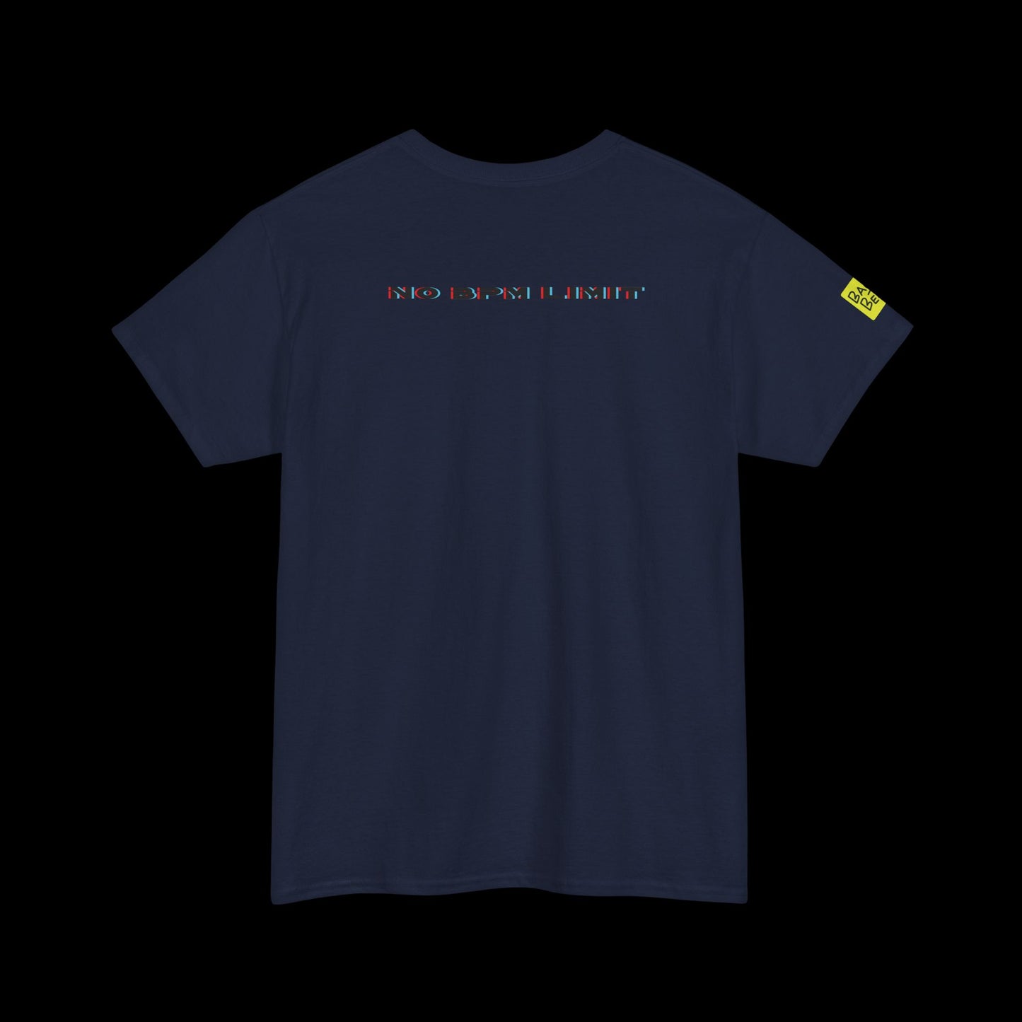 No BPM Limit Vinyl Skull: Front Print T-Shirt