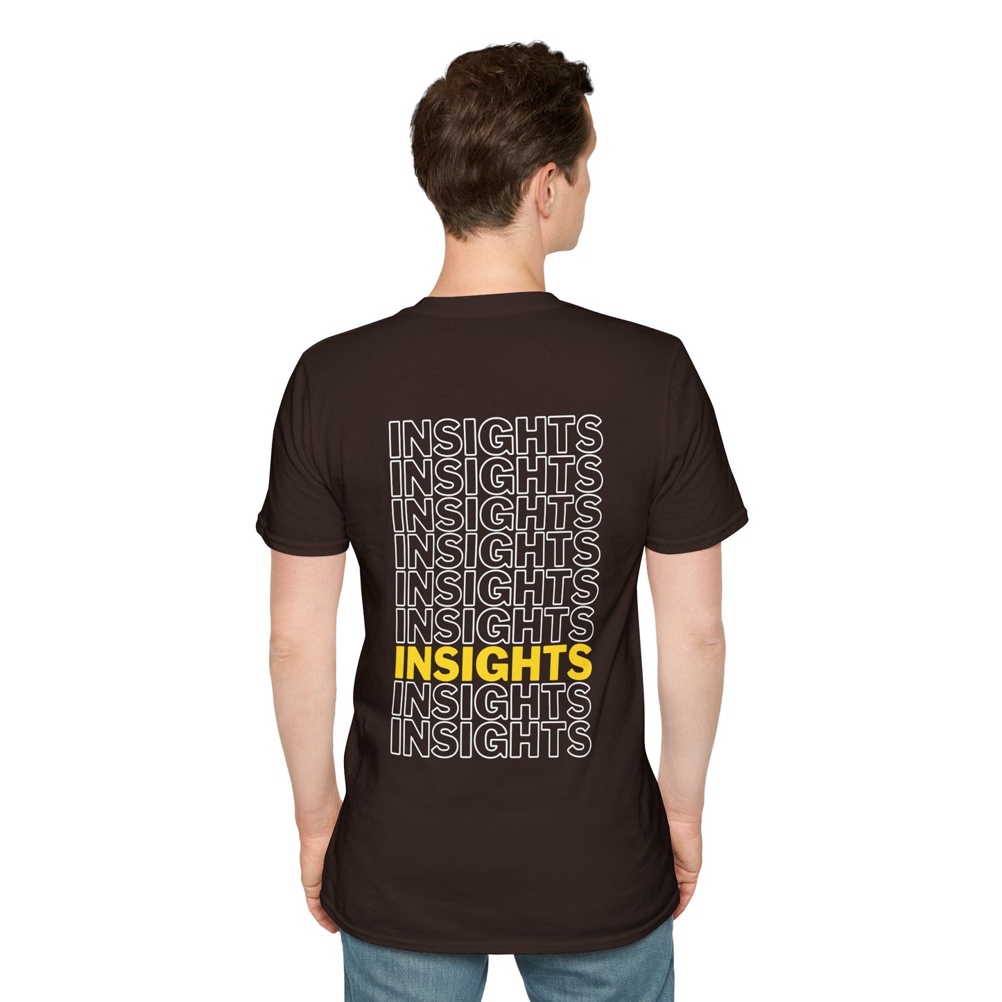 Unique "INSIGHTS" Wordplay T-Shirt | Minimalist Design | Backbeat Wear