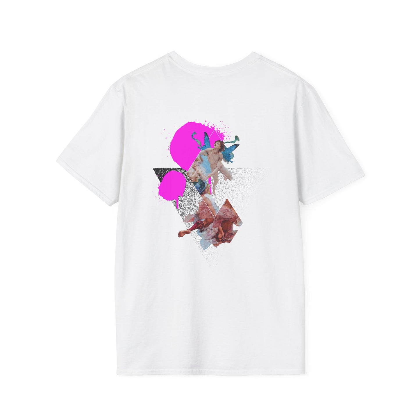 Whimsical Wings: Surreal Butterfly Spray Collage | Artistic Tee | Backbeat Wear