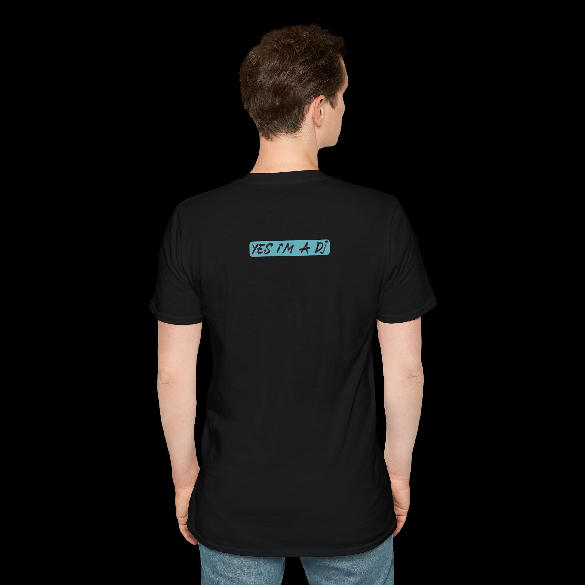 YES I'M A DJ Front Print | Statement Tee for Music Lovers  BackBeat Wear T-Shirt