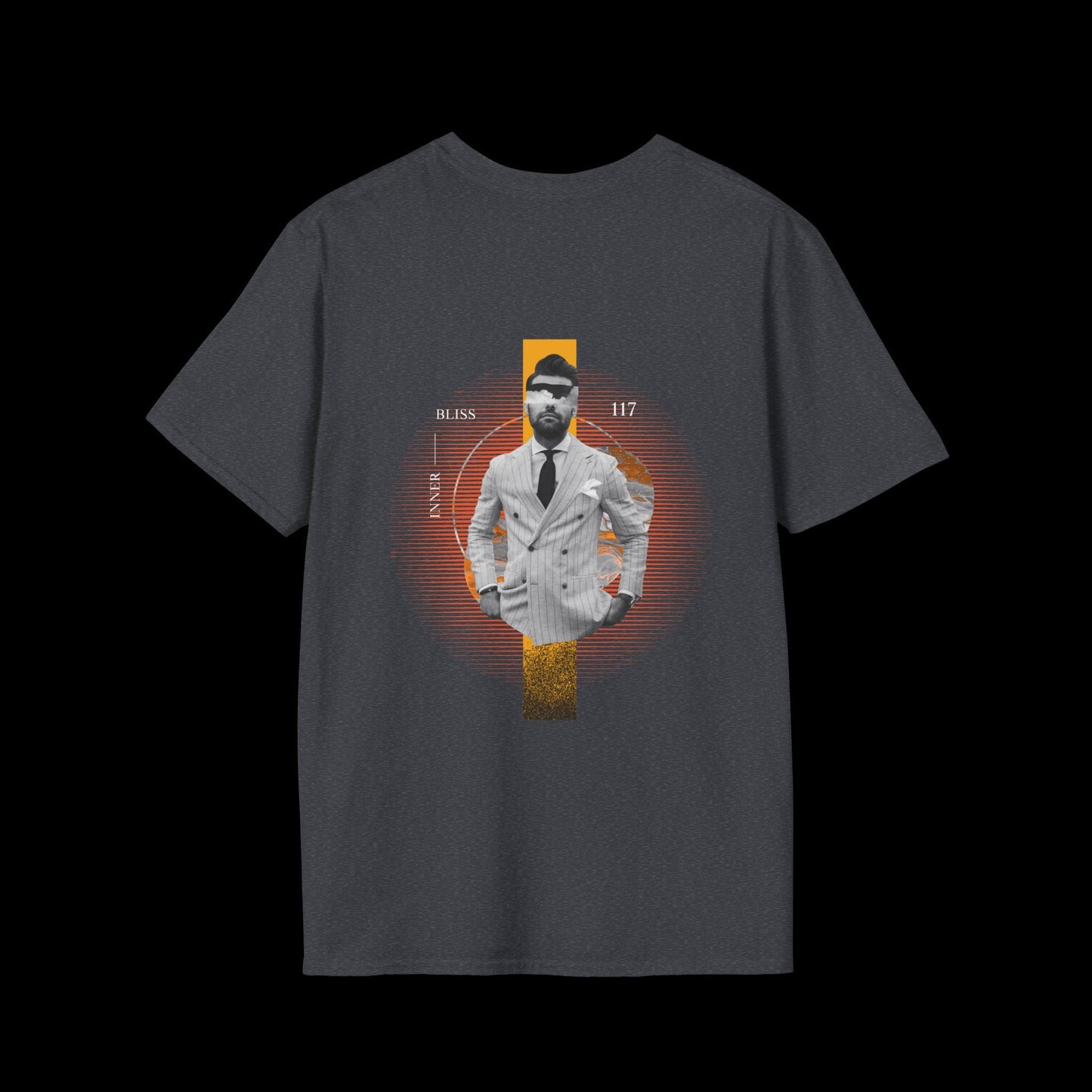 Man in Suit T-Shirt | Modern Art & Style
