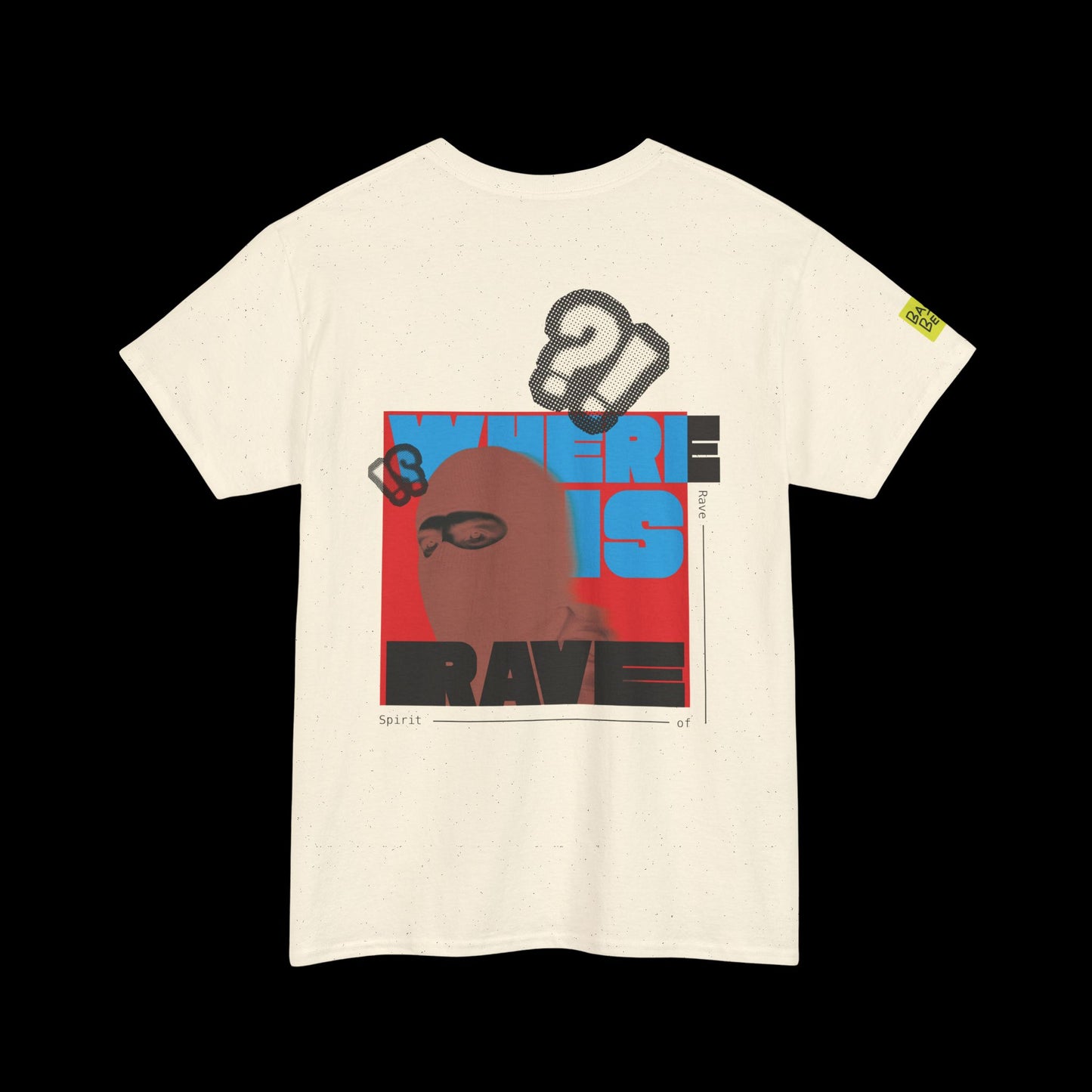 Spirit of Rave Graphic T‑Shirt — Back Print