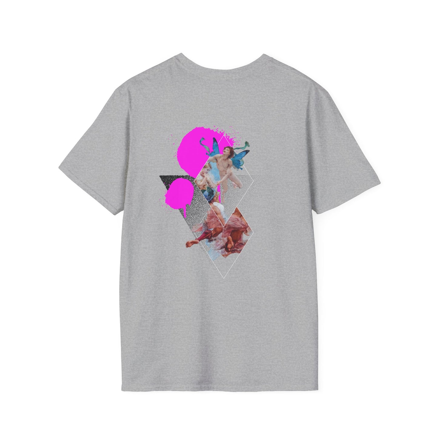 Whimsical Wings: Surreal Butterfly Spray Collage | Artistic Tee | Backbeat Wear