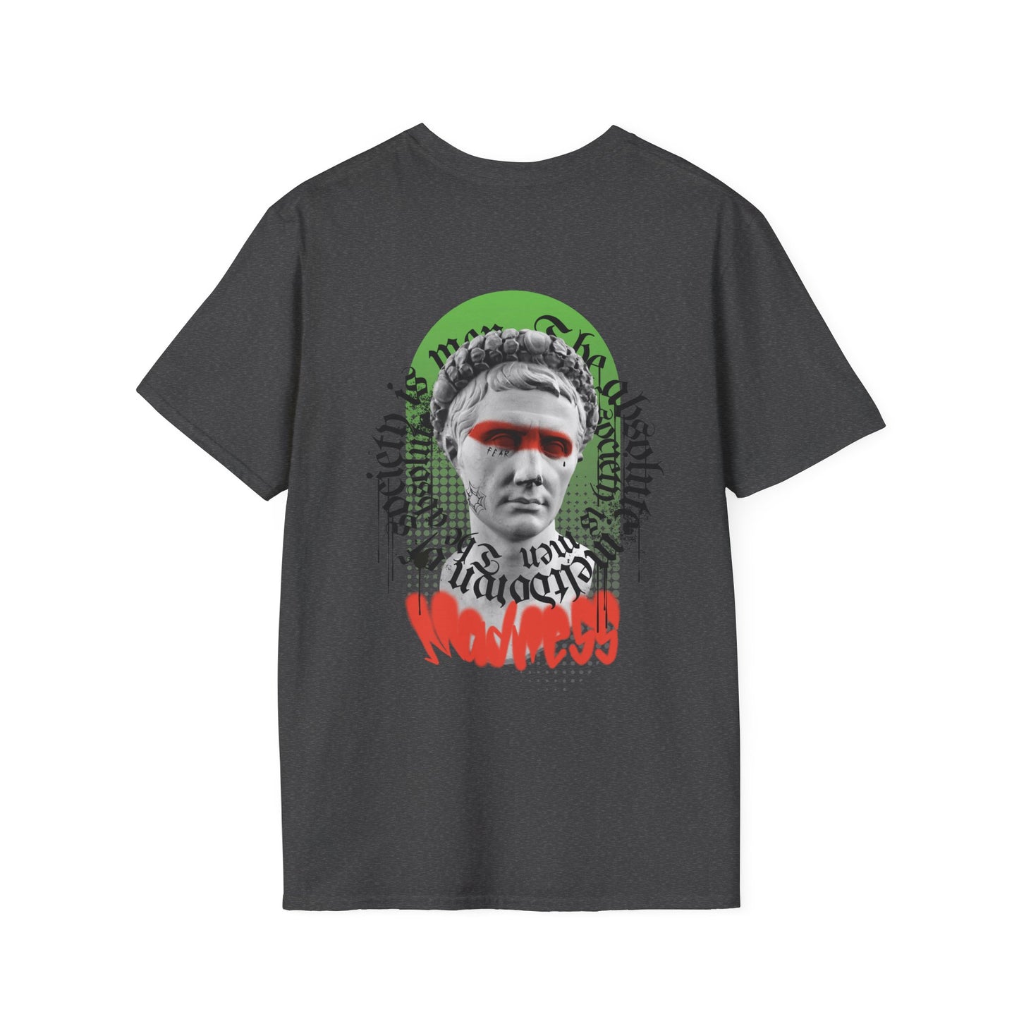 Eternal "Madness" T-Shirt | Greek Sculpture Design | Backbeat Wear