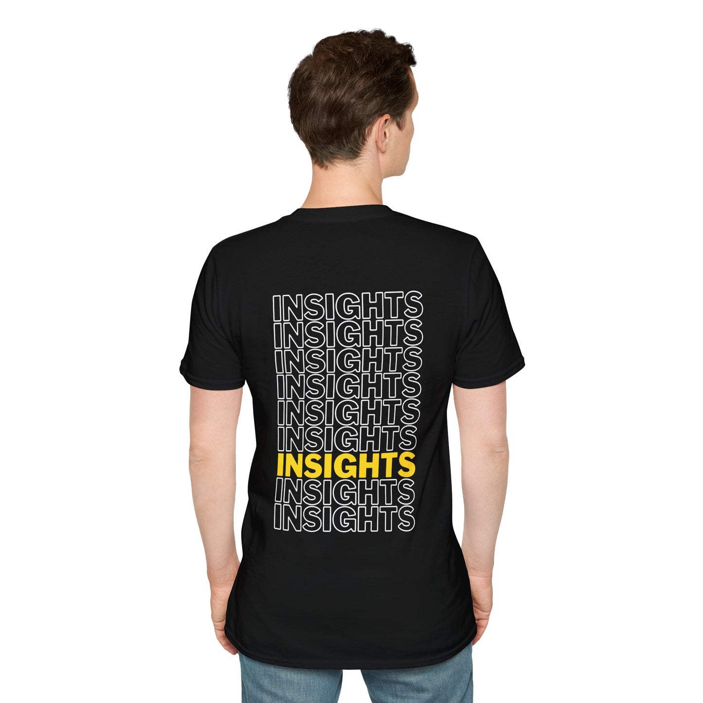 Unique "INSIGHTS" Wordplay T-Shirt | Minimalist Design | Backbeat Wear