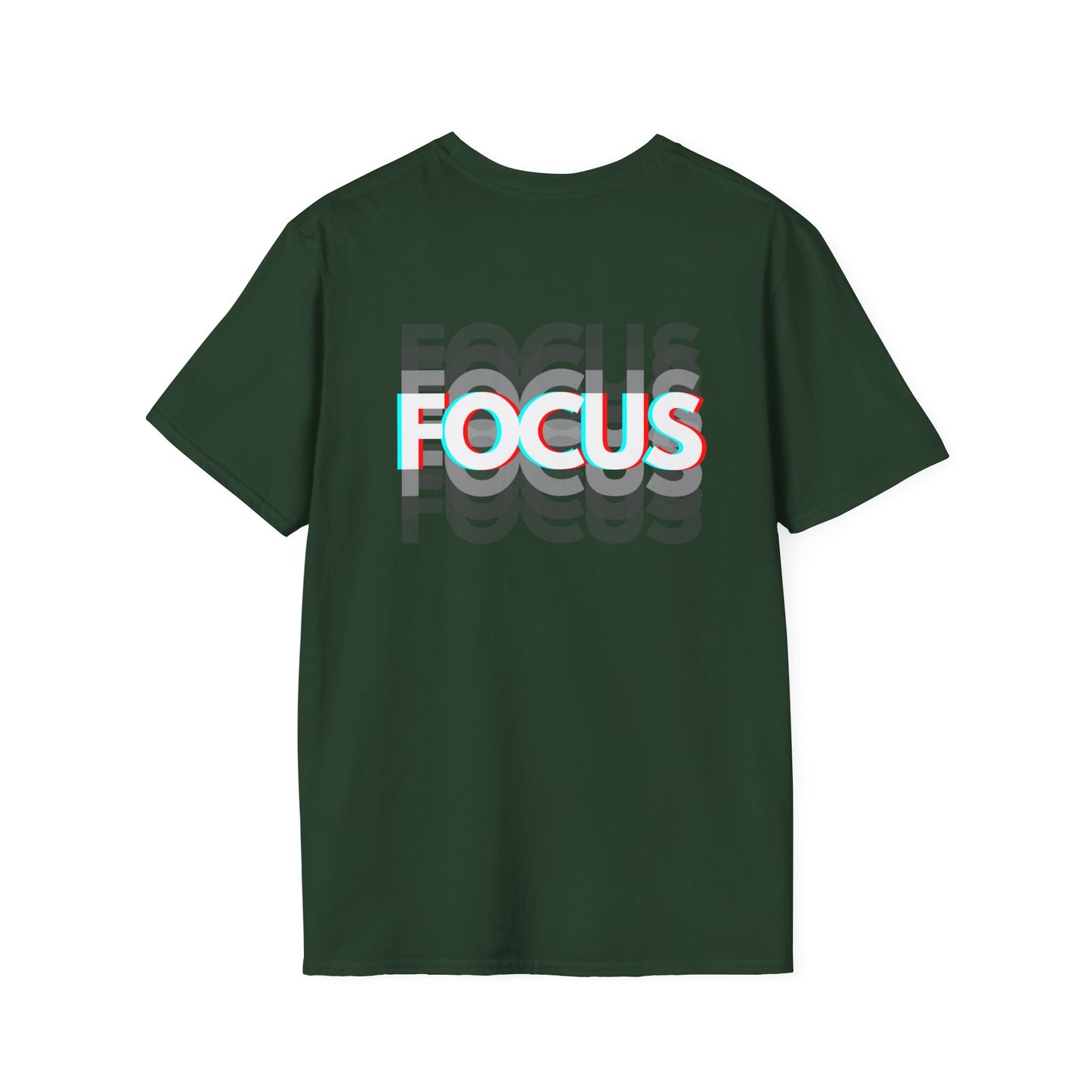 Bold 'FOCUS' T-Shirt | Unique Artistic Clothing | Backbeat Wear