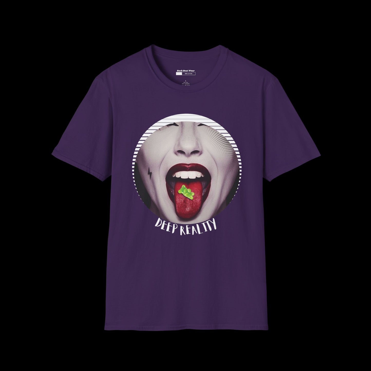 Deep Reality Graphic Tee Front | Urban style | BackBeat Wear