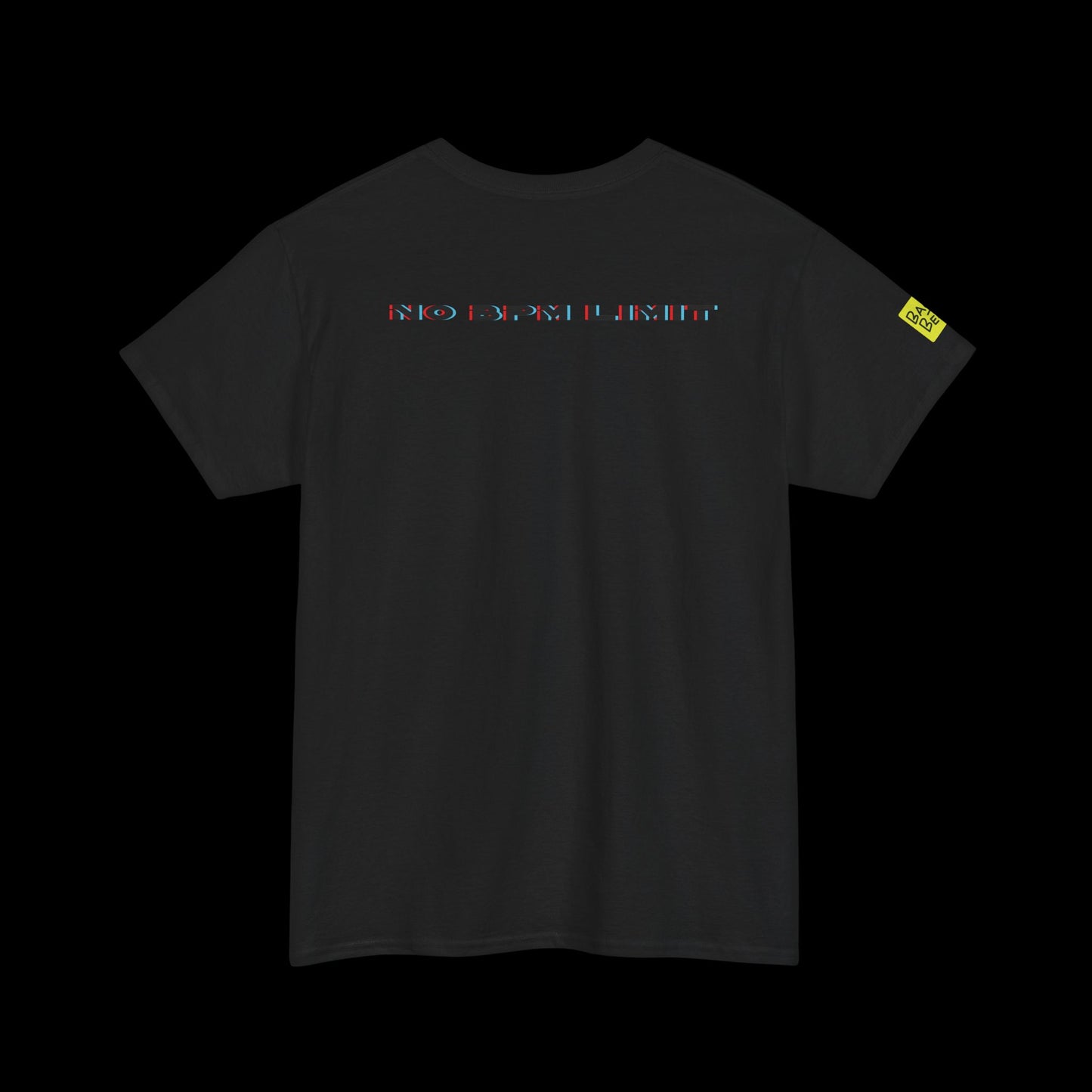 No BPM Limit Vinyl Skull: Front Print T-Shirt