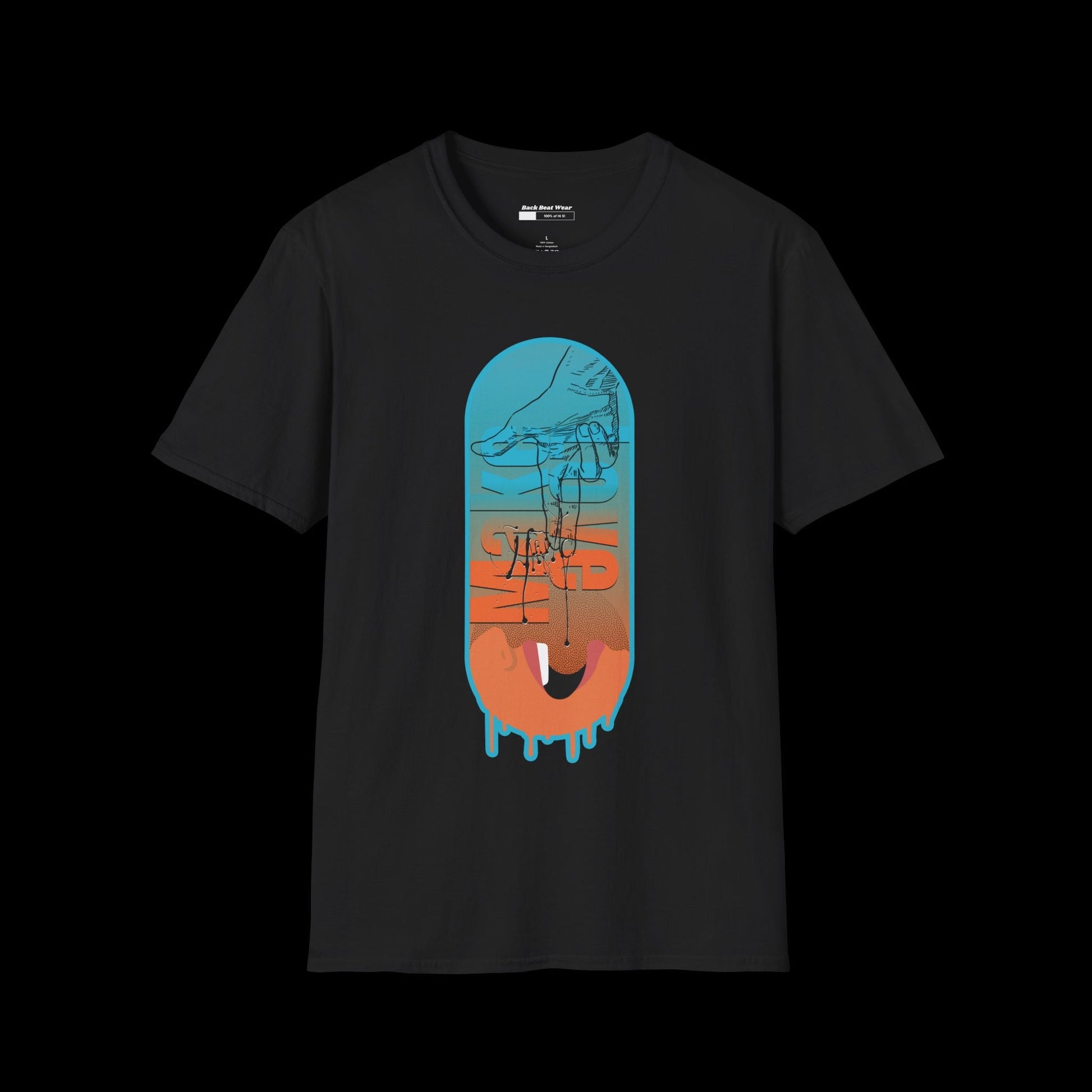 Make Love Front Print - Vibrant Graphic Tee  BackBeat Wear T-Shirt