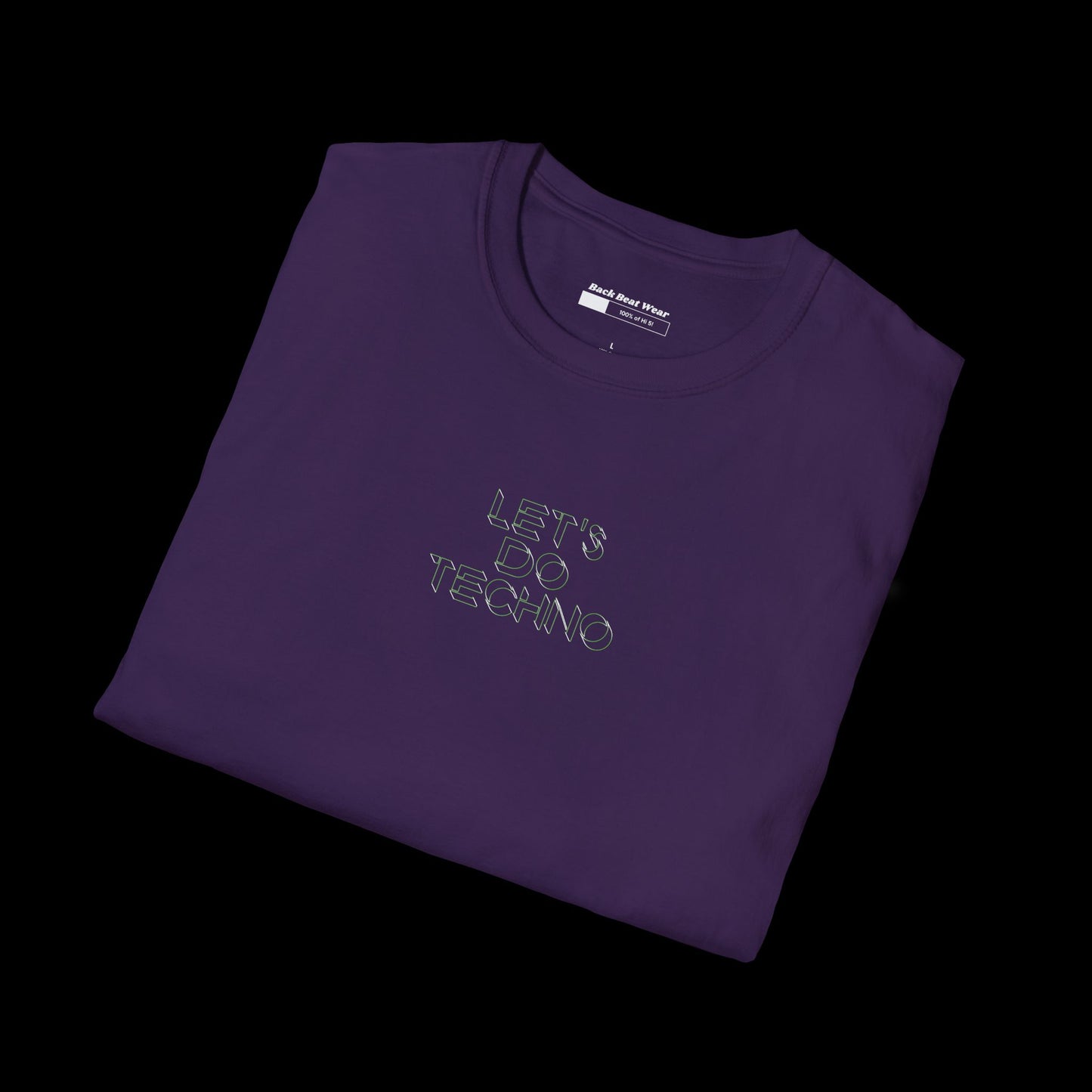 Let’s Do Techno: Abstract Rave T-Shirt