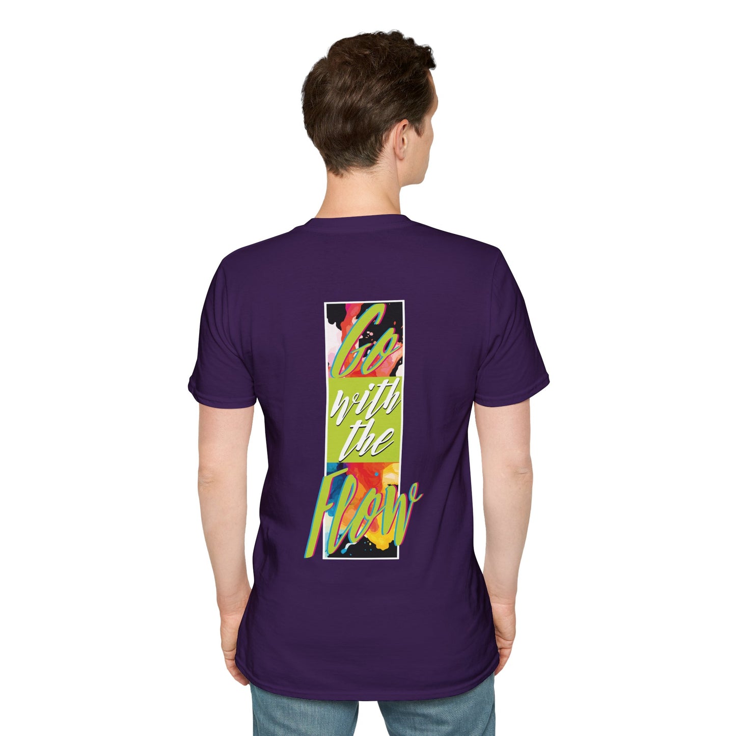 Go with the Flow - Eco-Friendly Graphic Tee