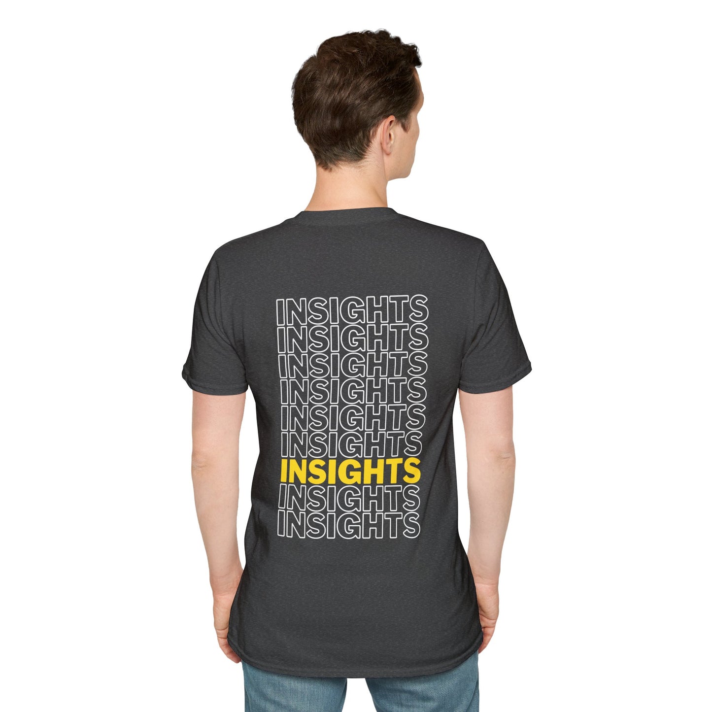 Unique "INSIGHTS" Wordplay T-Shirt | Minimalist Design | Backbeat Wear