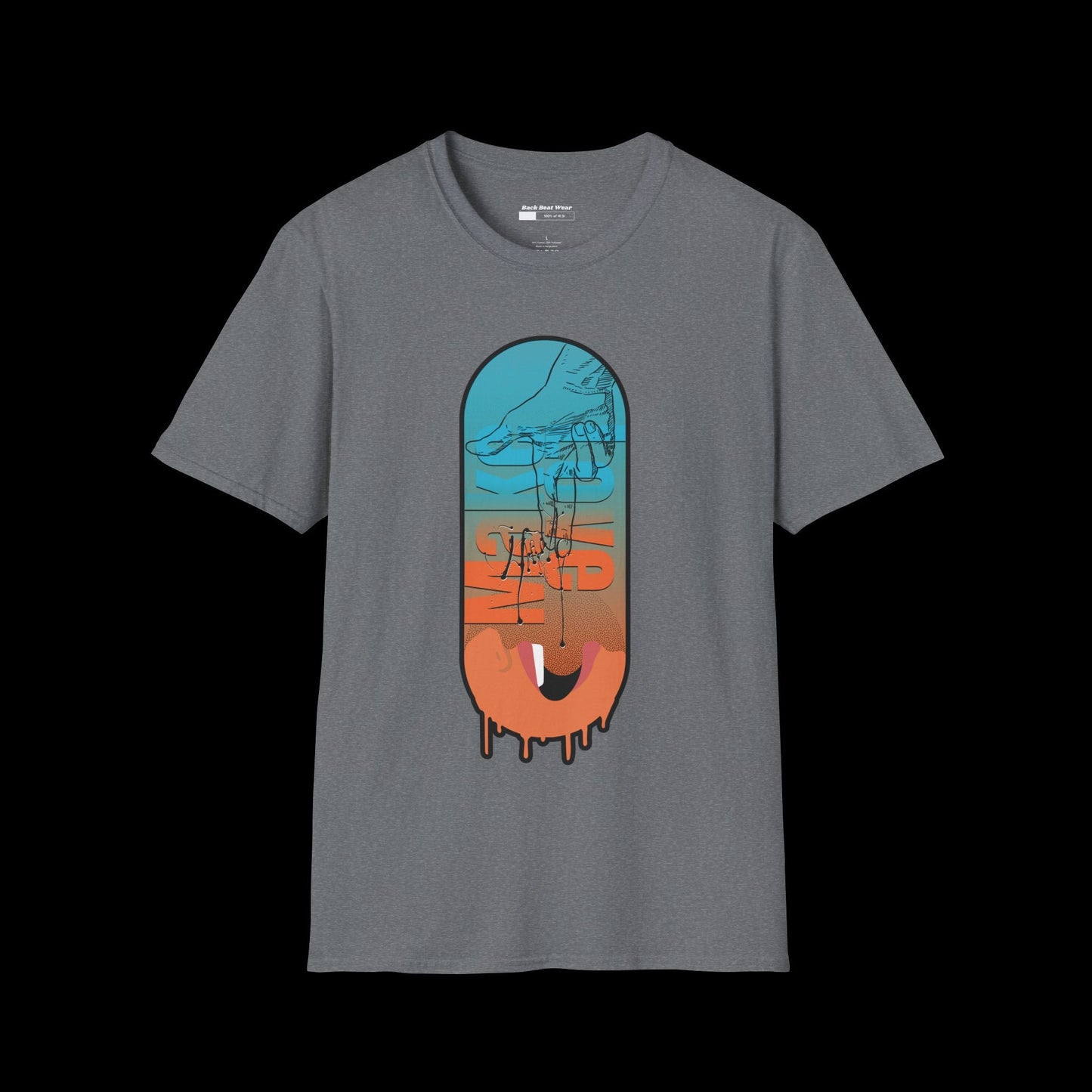 Make Love Front Print - Vibrant Graphic Tee  BackBeat Wear T-Shirt