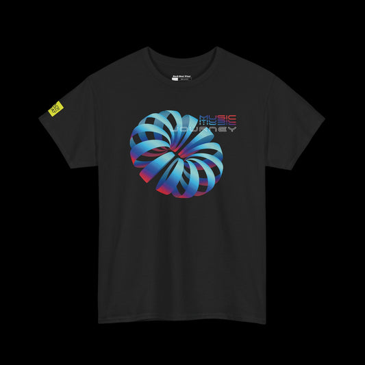 Music Journey Front Print | 3D Abstract Techno Design