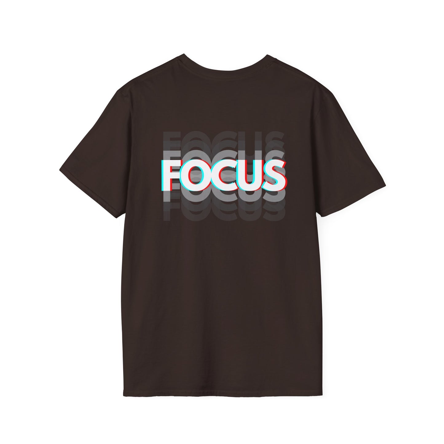 Bold 'FOCUS' T-Shirt | Unique Artistic Clothing | Backbeat Wear