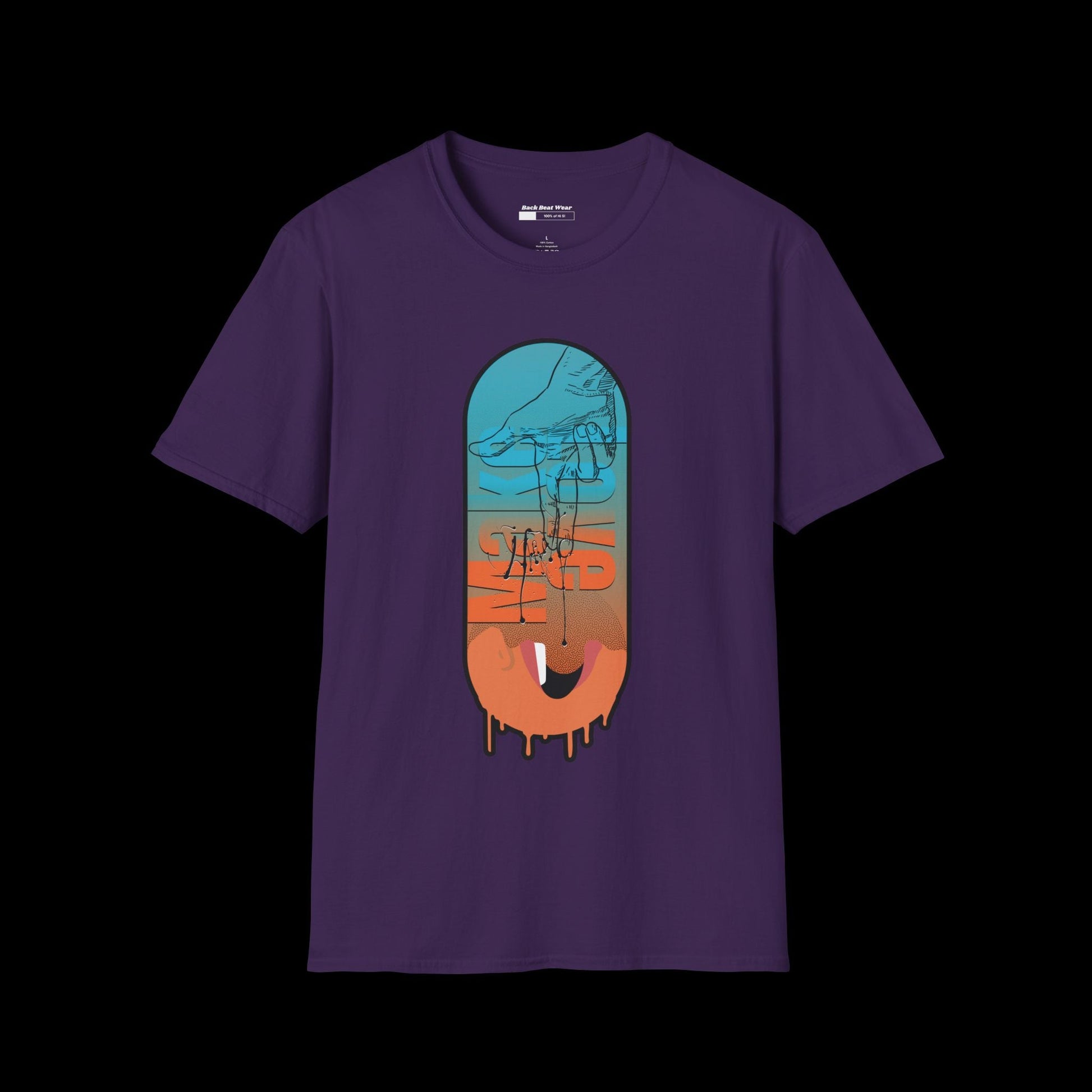 Make Love Front Print - Vibrant Graphic Tee  BackBeat Wear T-Shirt