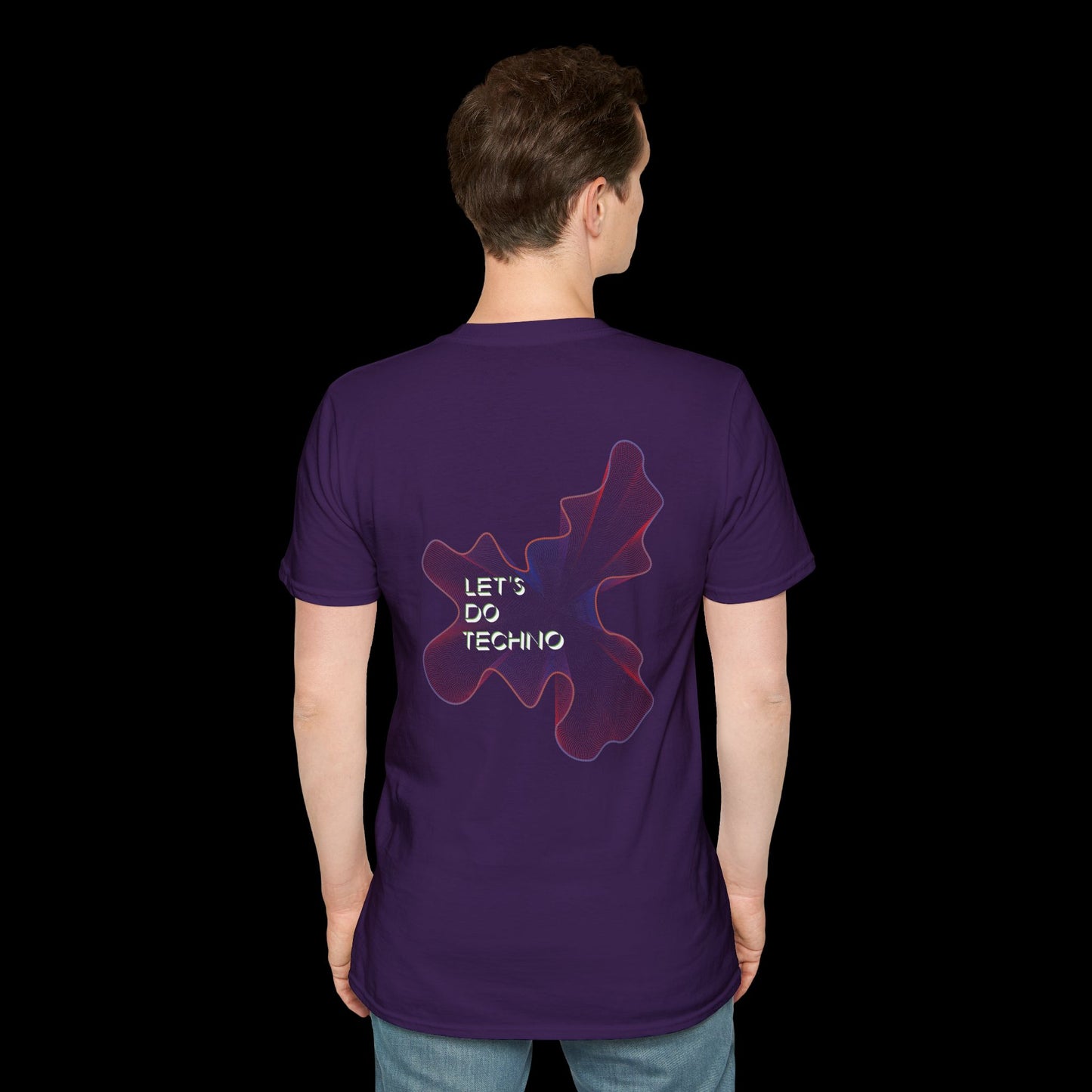 Let’s Do Techno: Abstract Rave T-Shirt