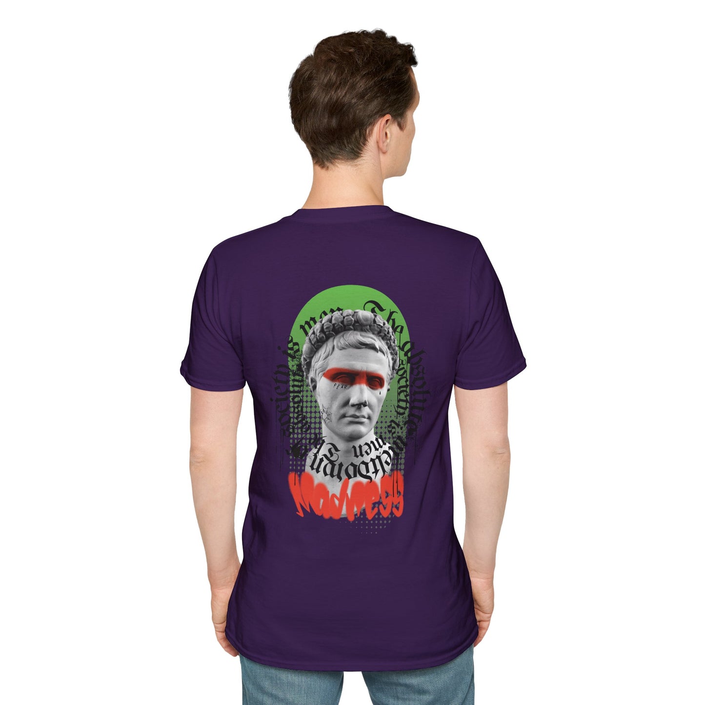 Eternal "Madness" T-Shirt | Greek Sculpture Design | Backbeat Wear