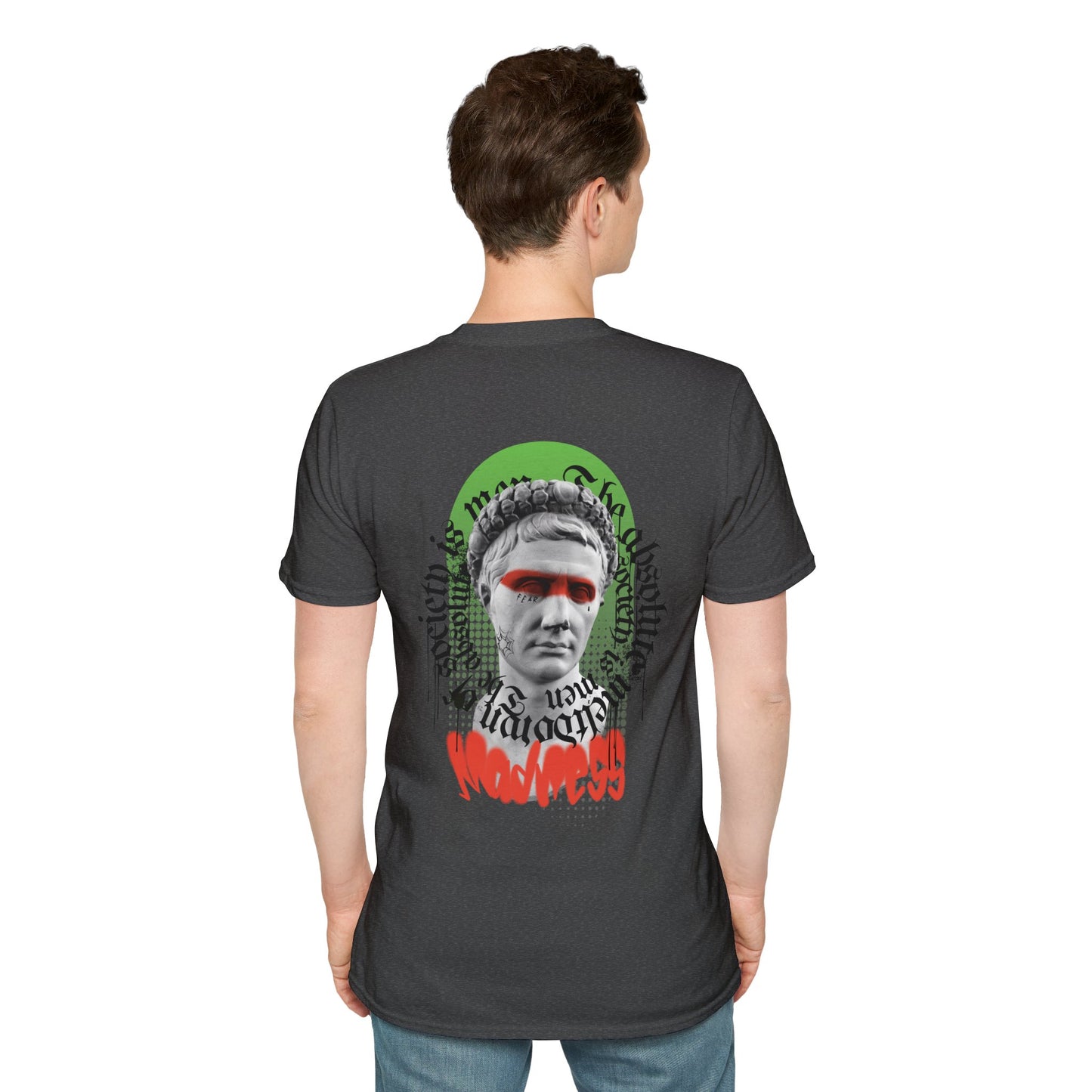 Eternal "Madness" T-Shirt | Greek Sculpture Design | Backbeat Wear