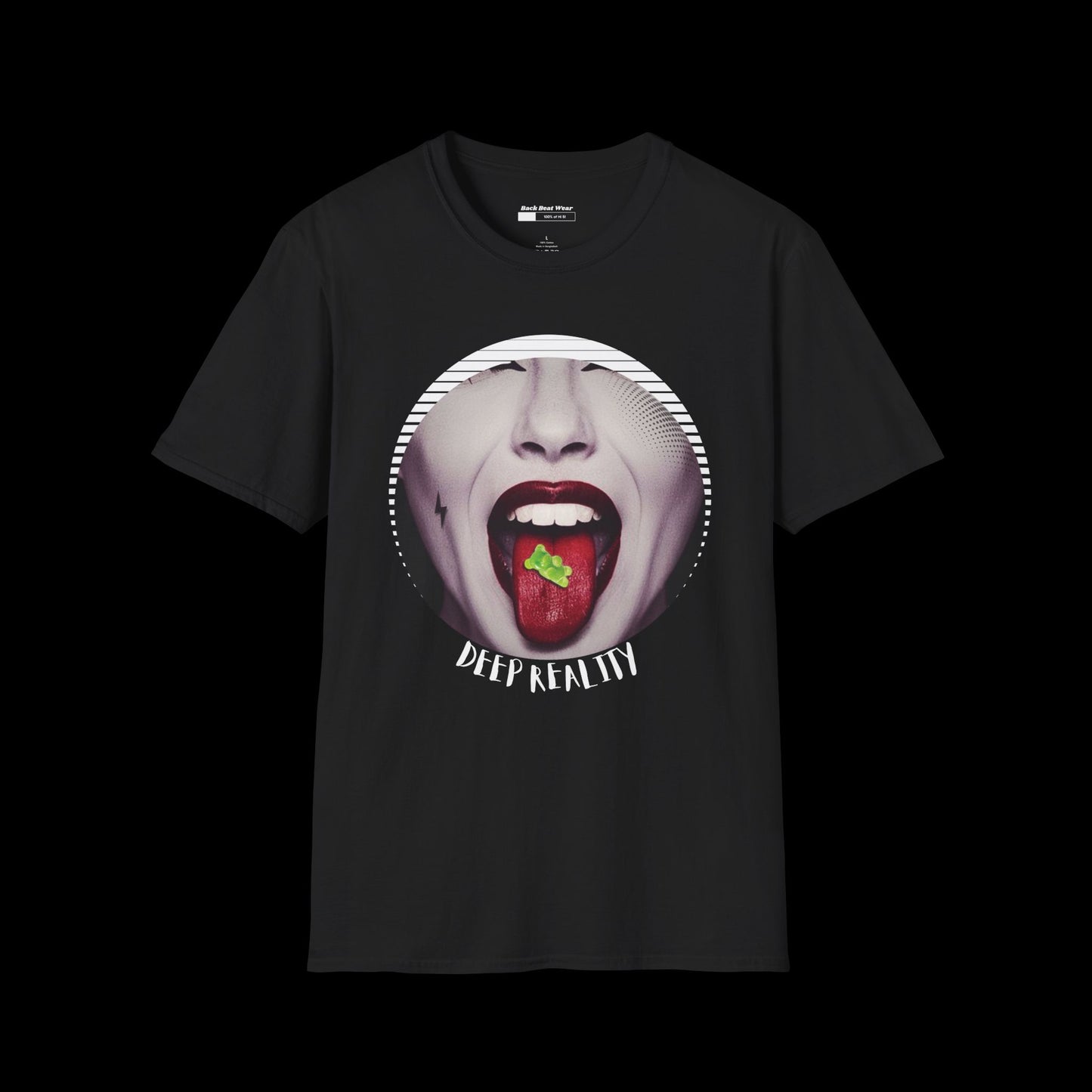 Deep Reality Graphic Tee Front | Urban style | BackBeat Wear