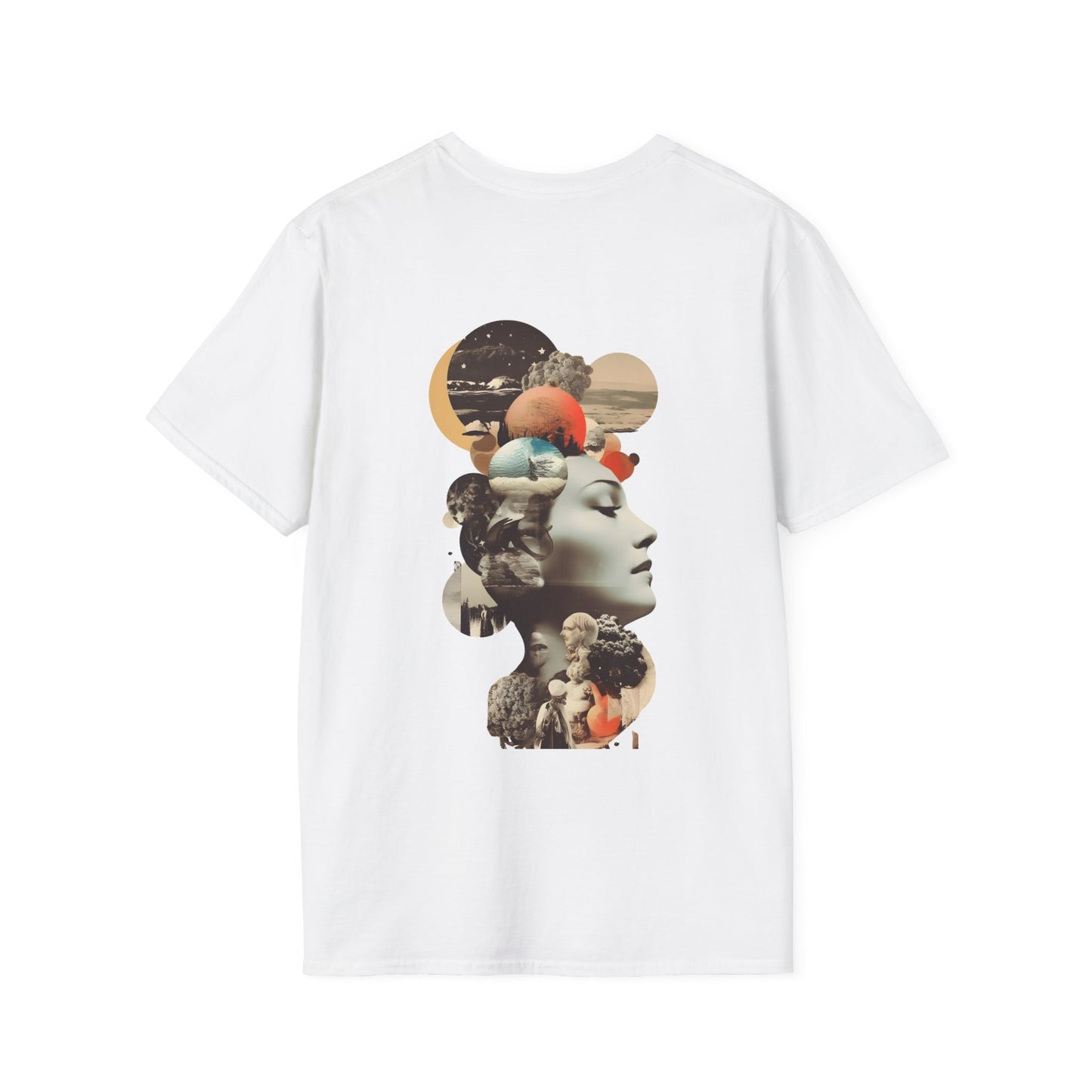 Surreal Femme Collage T-Shirt | Wearable Art | Backbeat Wear