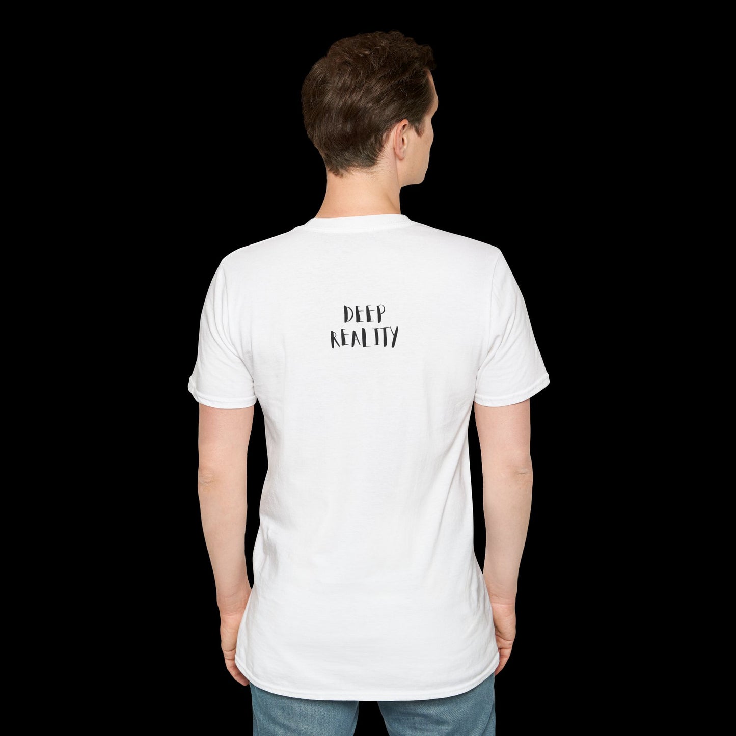 Deep Reality Graphic Tee Front | Urban style | BackBeat Wear