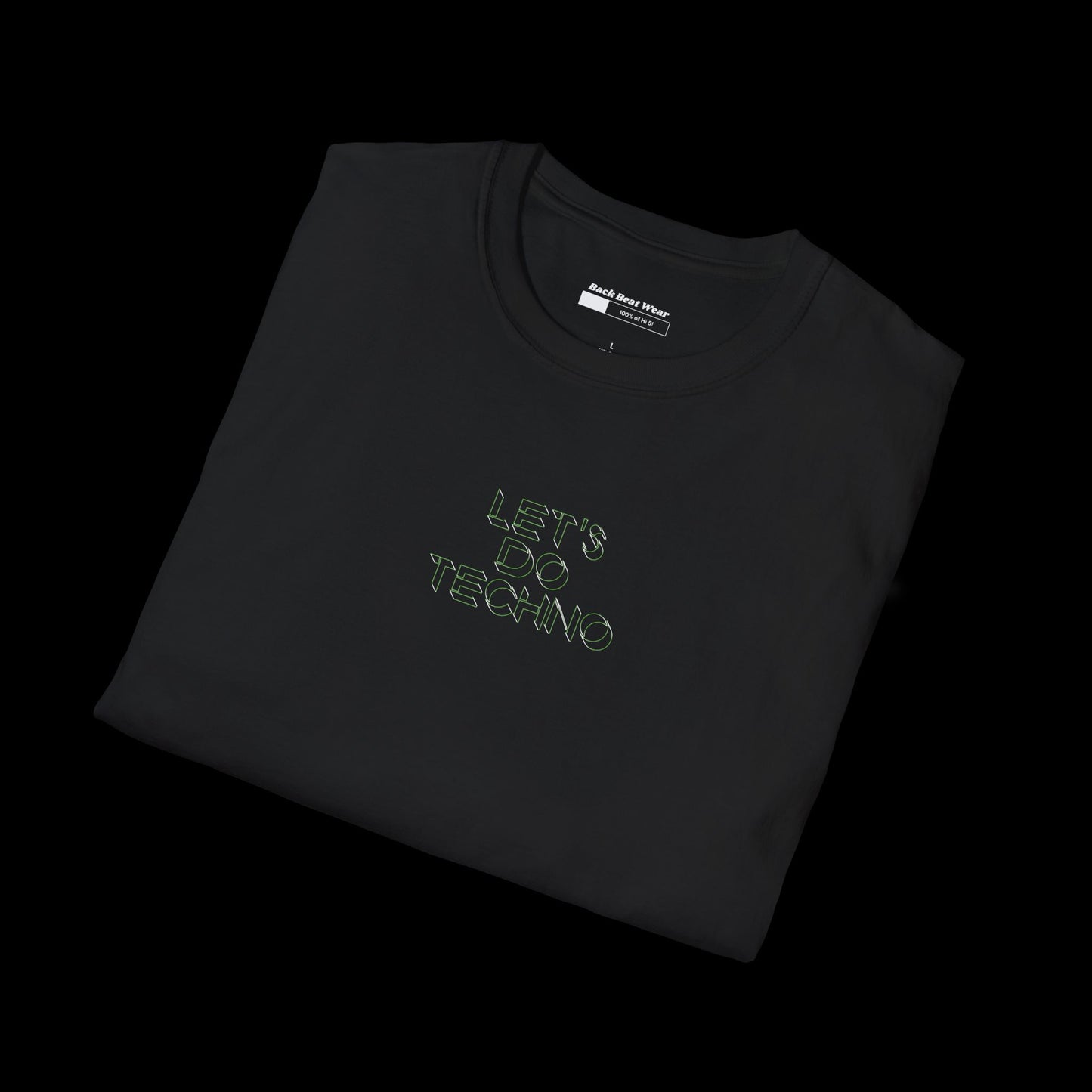 Let’s Do Techno: Abstract Rave T-Shirt