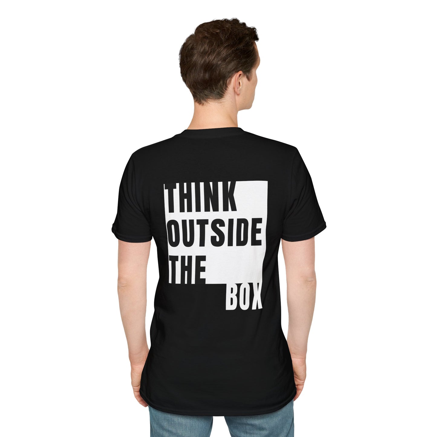 Think Outside the Box T-Shirt | Inspirational Quote | Backbeat Wear