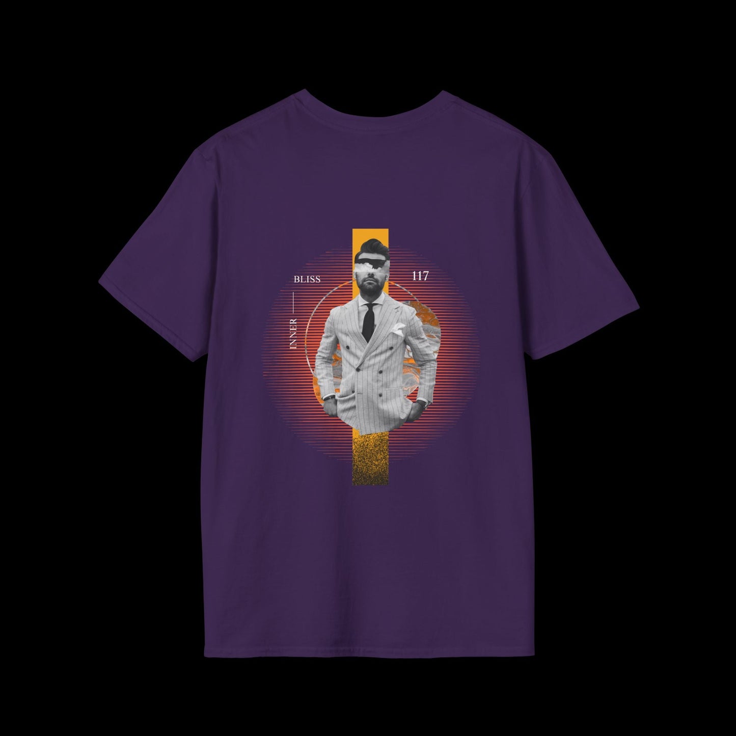Man in Suit T-Shirt | Modern Art & Style