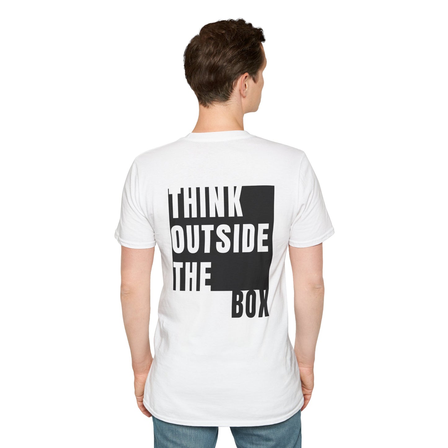 Think Outside the Box T-Shirt | Inspirational Quote | Backbeat Wear