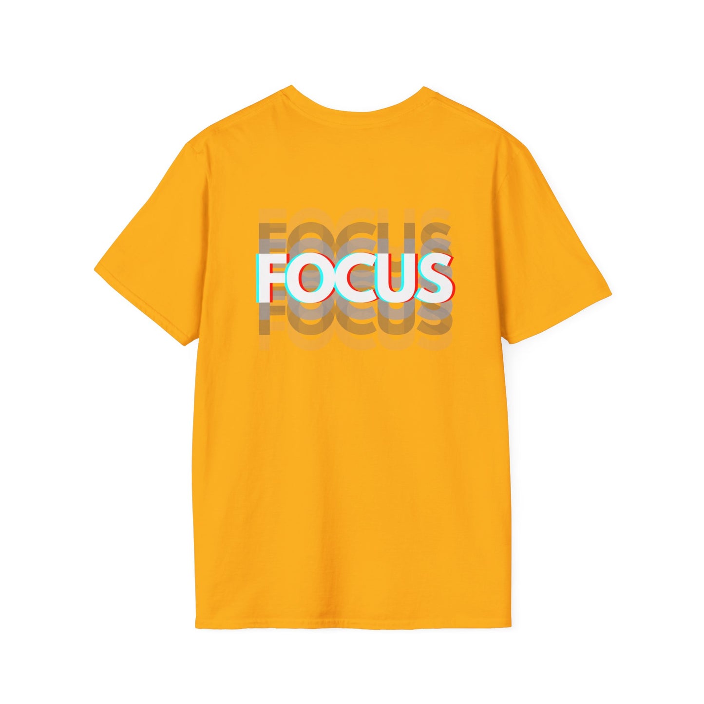 Bold 'FOCUS' T-Shirt | Unique Artistic Clothing | Backbeat Wear