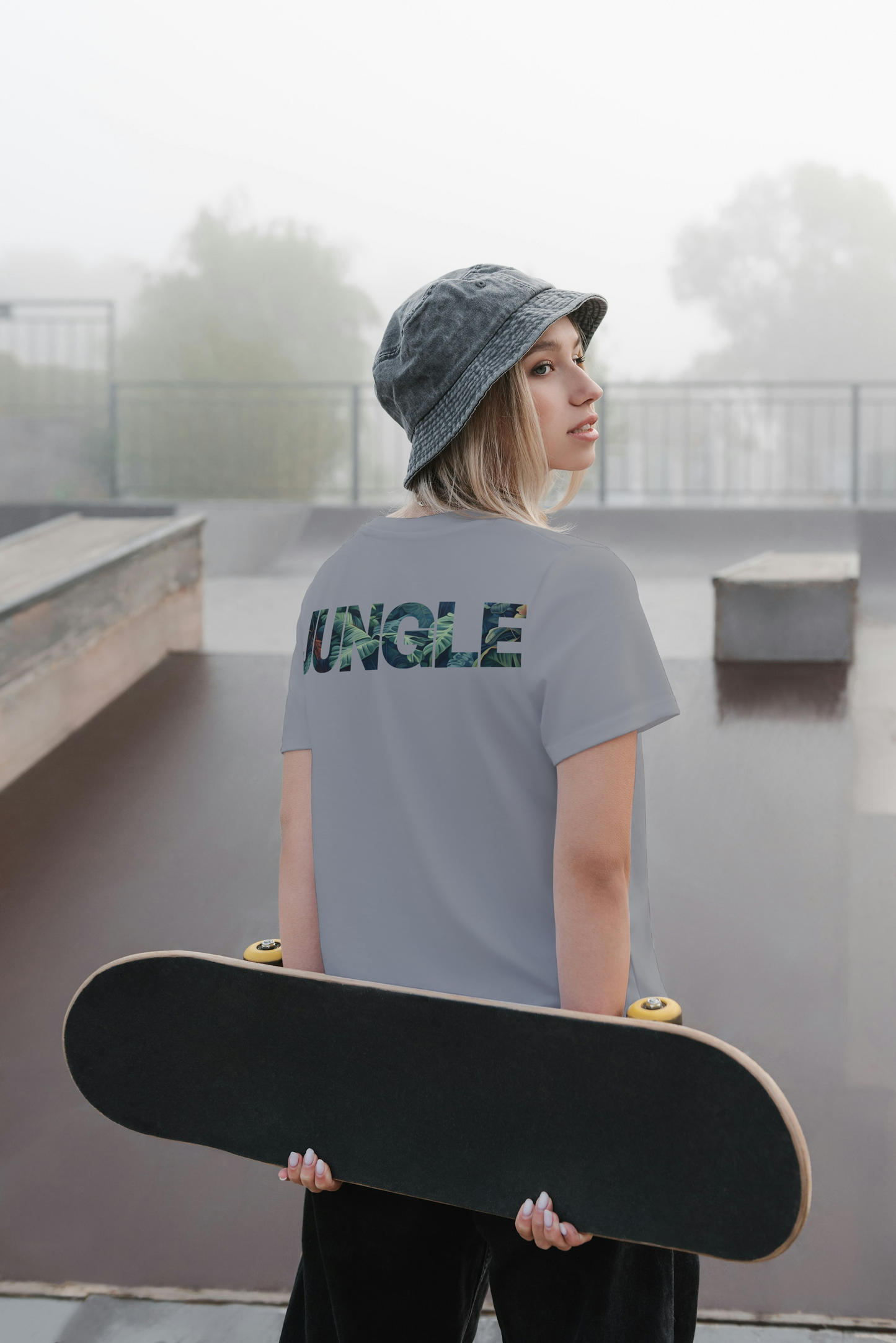 Bold "Jungle" Sign T-Shirt | Urban Art | Backbeat Wear