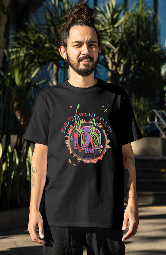 No BPM Limit Vinyl Skull Front Print