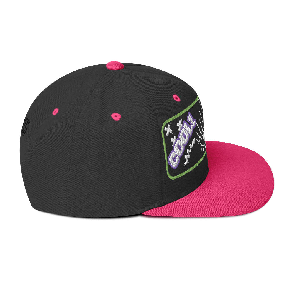 "Cool Eye" Snapback Cap – Bold Streetwear Hat with Eye Graphic