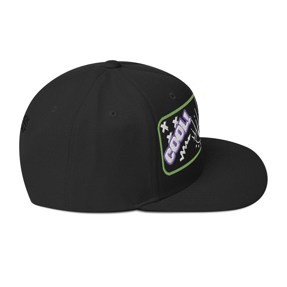 "Cool Eye" Snapback Cap – Bold Streetwear Hat with Eye Graphic