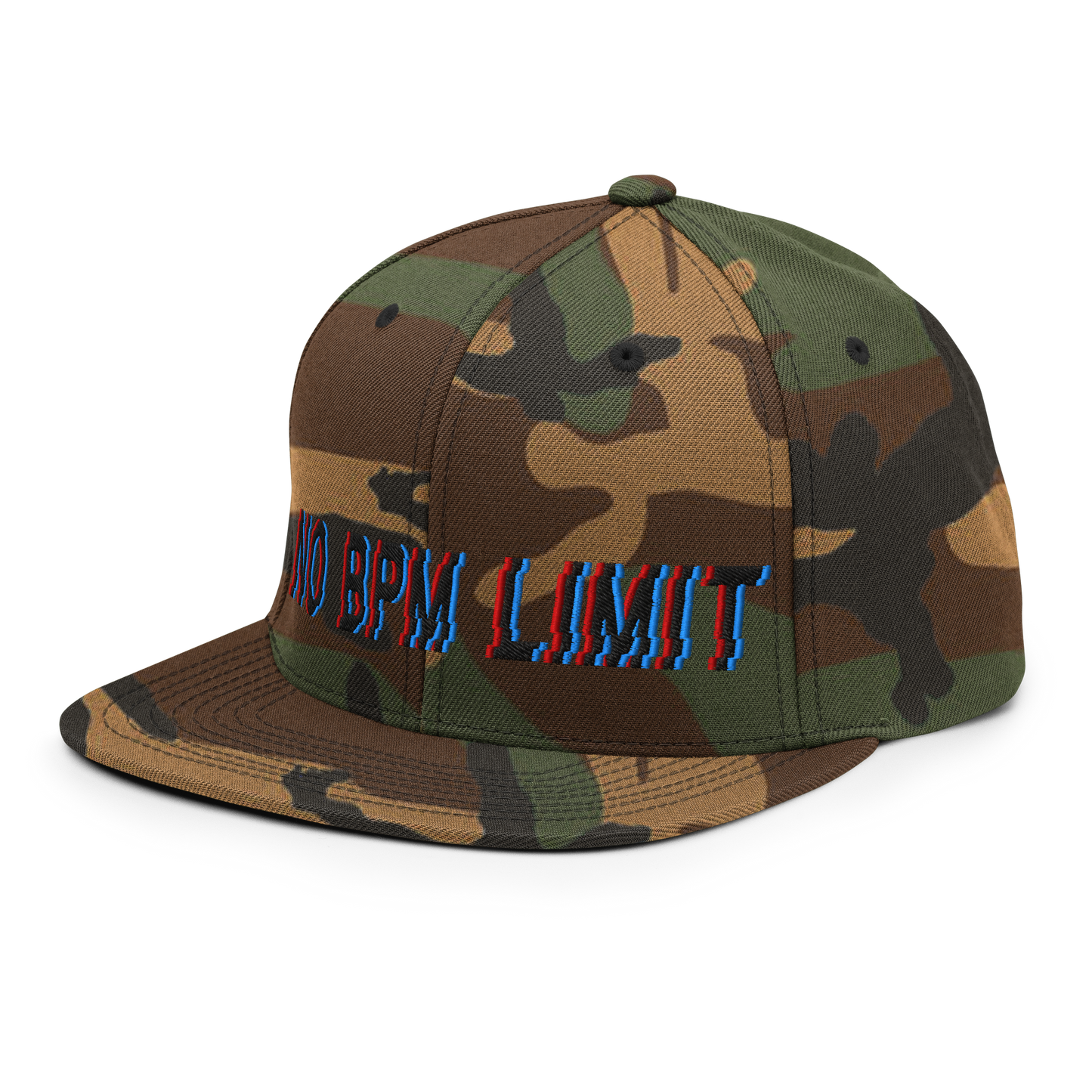No BPM Limit: Futuristic Snapback Cap
