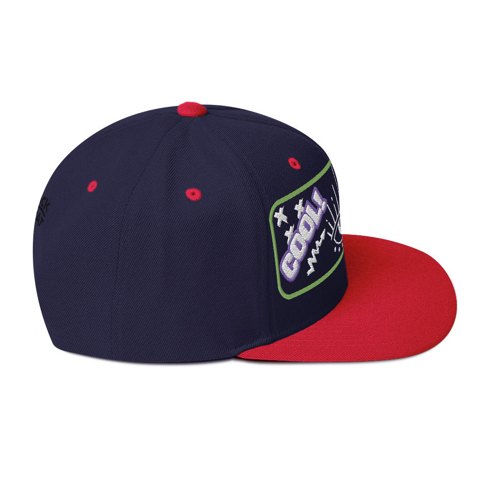 "Cool Eye" Snapback Cap – Bold Streetwear Hat with Eye Graphic